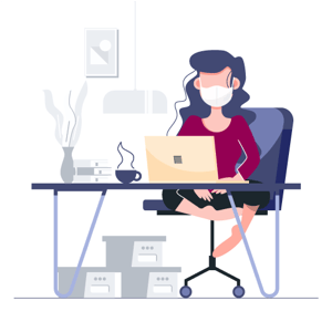 Remote working during crisis
